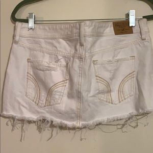 Hollister Skirts - Hollister white cutoff skirt Hollister Skirts - Hollister white cutoff skirt